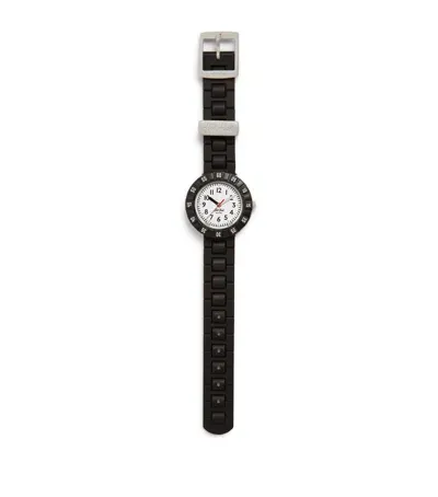 Flik Flak Kids' Level Watch In Black