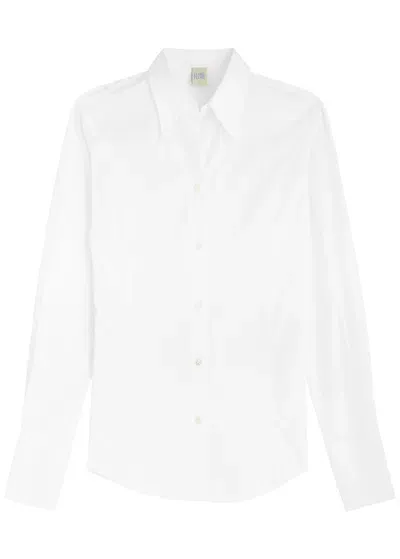 Flore Flore Giulia Cotton Shirt In White