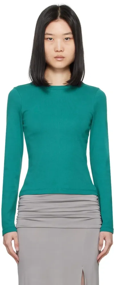 Flore Flore Green Max Long Sleeve T-shirt In Pine