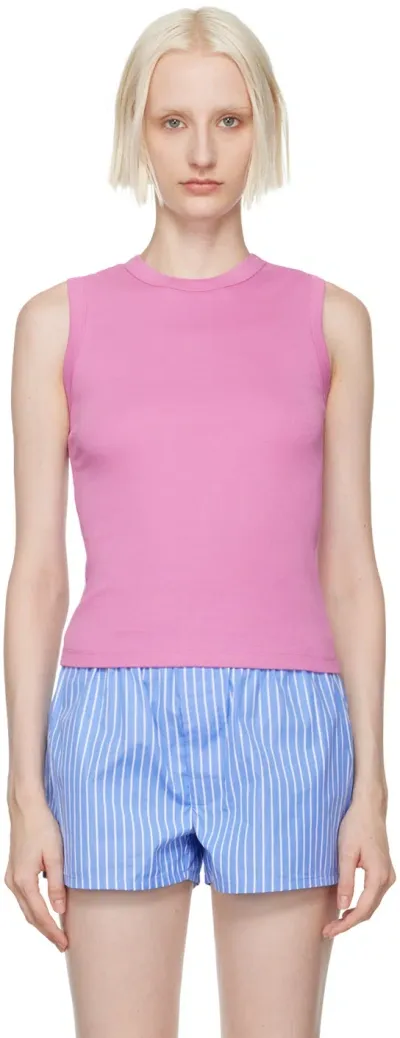 Flore Flore Pink Esmé Tank Top In Crocus