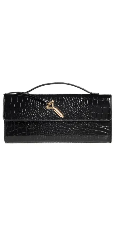 Florian London Anya Clutch Bag Black