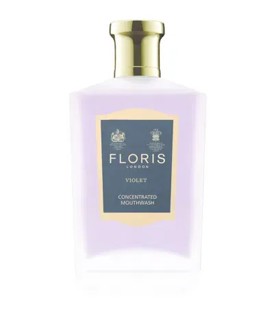 Floris Violet Concentrated Mouthwash In White