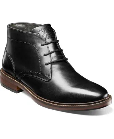 Florsheim Men's Forge Plain Toe Chukka Boot In Black