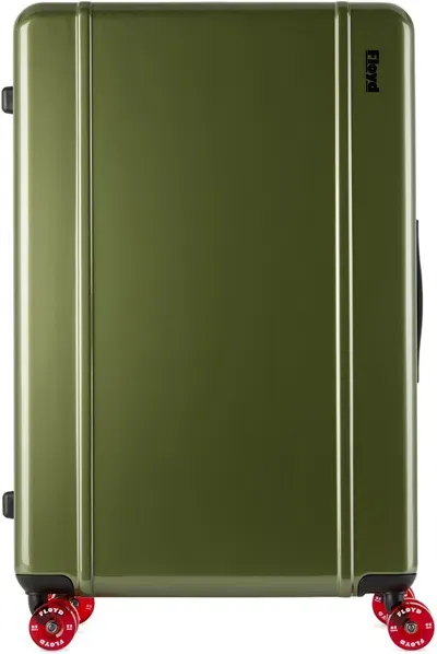 Floyd Green Trunk Suitcase In Vegas Green