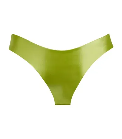 Form And Fold The '90s Staple Bikini Bottoms In Green