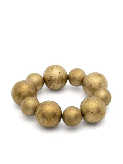 Forte Forte Beaded Bracelet In Gold