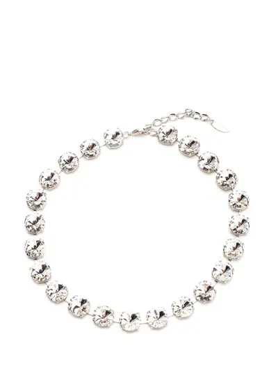 Forte Forte Crystal Choker In Metallic