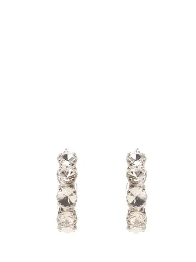 Forte Forte Crystals Earrings In Silver