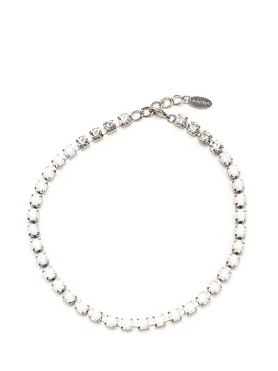 Forte Forte Crystals Necklace In Silver