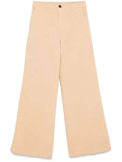 Forte Forte Essential Trousers In Brown