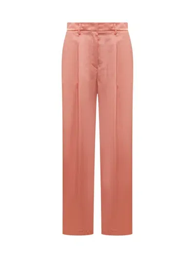 Forte Forte High Waist Pants In Pink