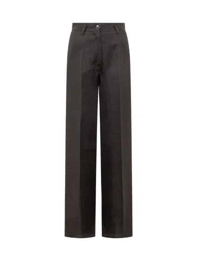 Forte Forte Palazzo Trousers In Black