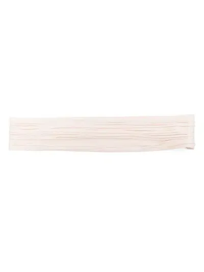 Forte Forte Crepe Smoking Sash In White