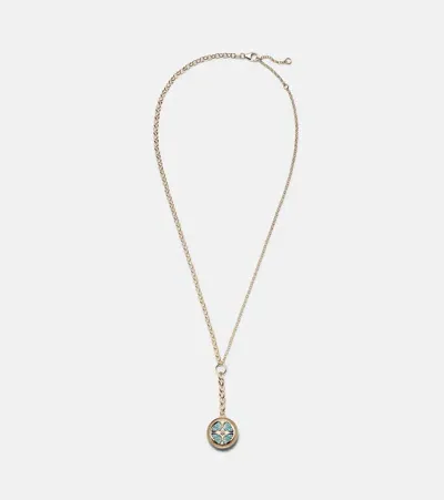 Foundrae Reverie 18kt Gold Pendant Necklace With Diamonds