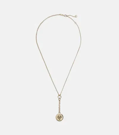 Foundrae Strength 18kt Gold Chain Necklace With Diamond