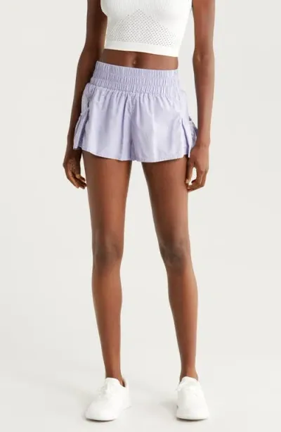 Fp Movement By Free People Get Your Flirt On Shorts In Platinum