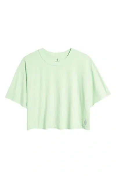 Fp Movement By Free People Inspire Cotton T-shirt In Bright Jade