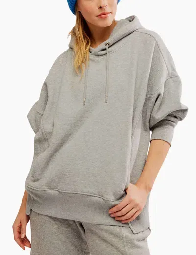 Fp Movement Sprint To The Finish Hoodie In Gray