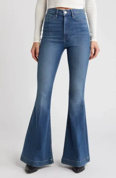 Frame Le Super Flare High Waist Jeans In Donna