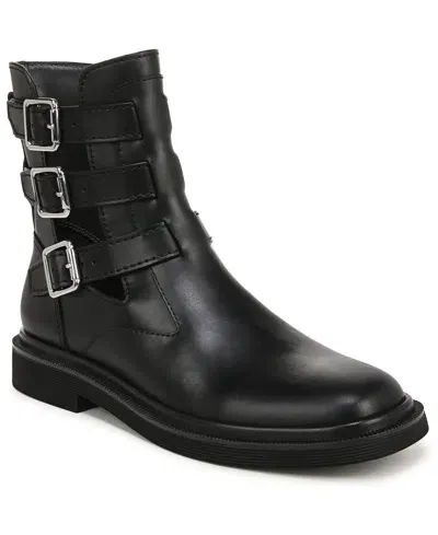 Franco Sarto Argo Booties In Black Leather