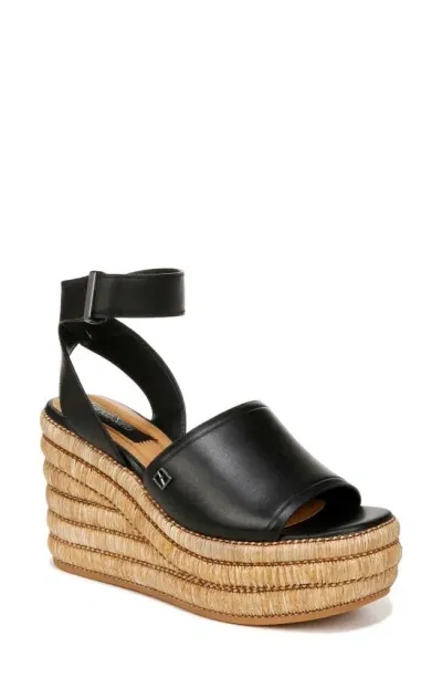 Franco Sarto L-toni Wedge Platform Sandal In Black