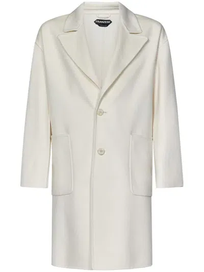 Franzese Collection Alain Delon Coat In White