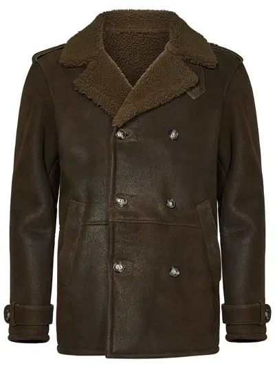 Franzese Collection Franzese Napoli Rocky Balboa Jacket In Brown