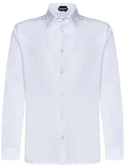 Franzese Collection James Bond Shirt In White