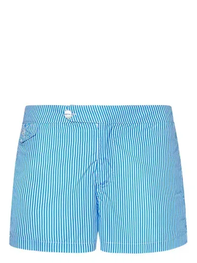 Franzese Collection James Bond Swim Shorts In Blue