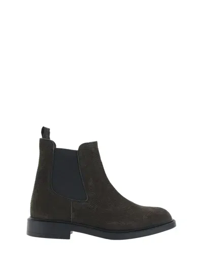 Fratelli Rossetti Ankle Boots In Etna Antracite