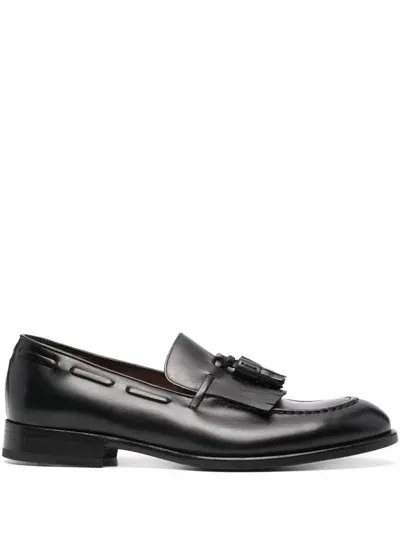 Fratelli Rossetti Tassel-detailed Loafers In Black