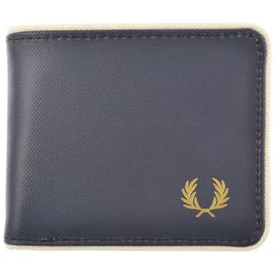 Fred Perry Billfold Wallet Blue