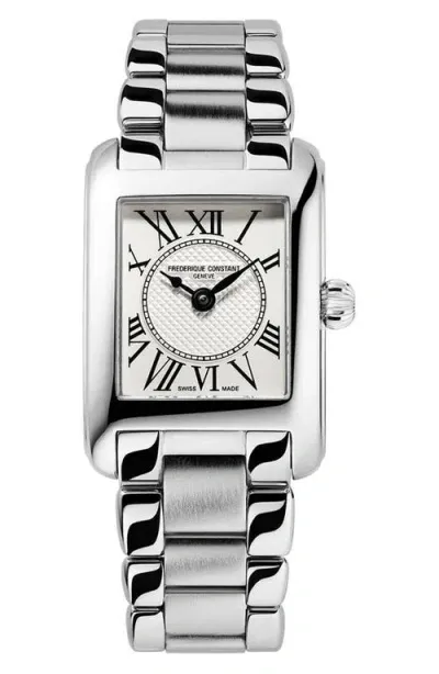 Frederique Constant Classic Bracelet Watch, 21mm X 23mm In Silverone