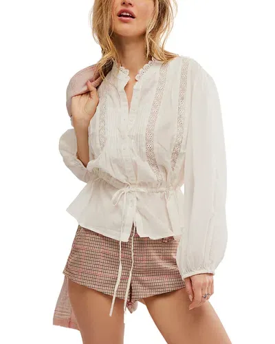 Free People Best Of Me Blouse In White