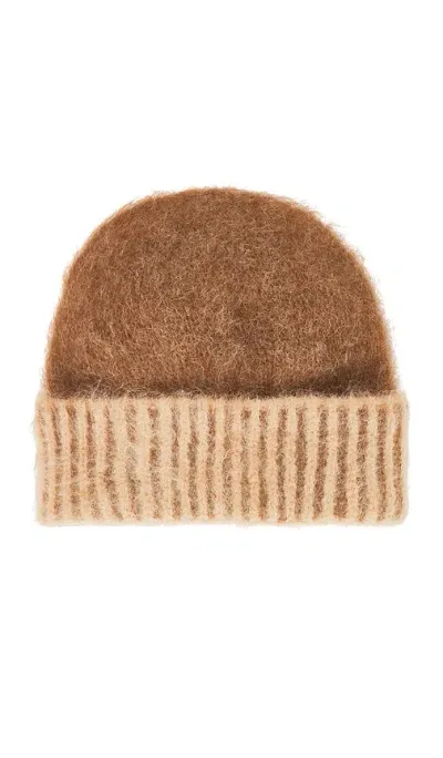 Free People Forever Fuzzy Beanie In Coffee