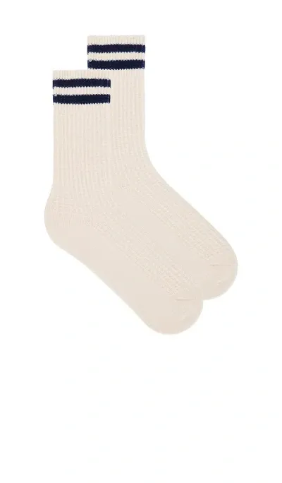 Free People Jackson Cozy Stripe Socks In Multi