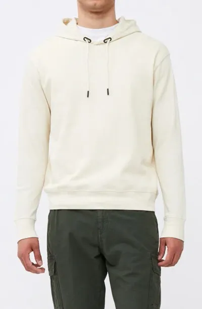 French Connection Popcorn Hoodie In Ecru