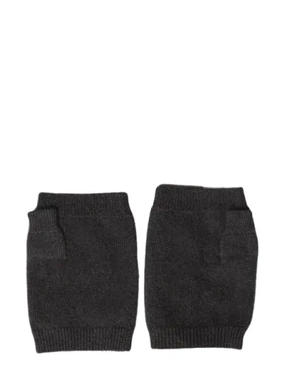 Frenckenberger Cashmere Gloves In Faded Black