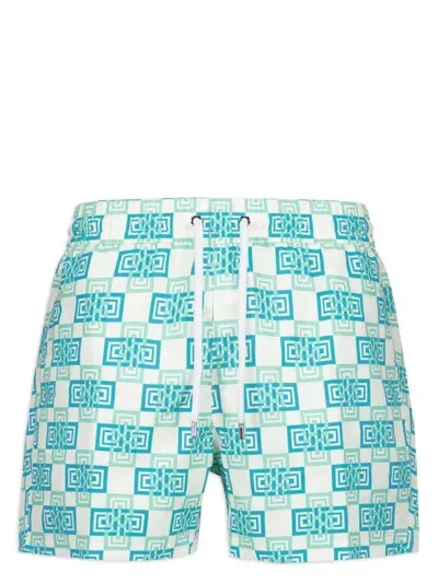 Frescobol Carioca Angra Clube Swim Shorts In Blue