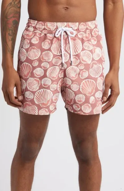 Frescobol Carioca Angra Swim Trunks In Pink