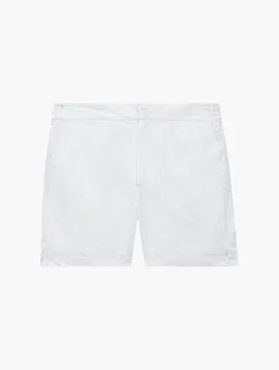 Frescobol Carioca Classic Swim Shorts In White