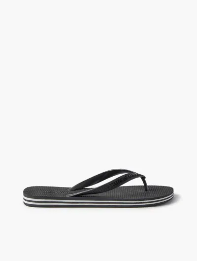 Frescobol Carioca Fabio Flip Flops In Black