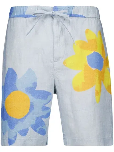 Frescobol Carioca Felipe Shorts In Blue