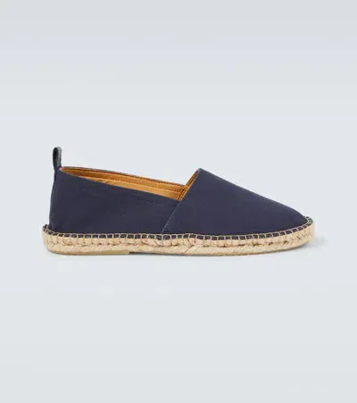 Frescobol Carioca Helio Canvas Espadrilles In Blue