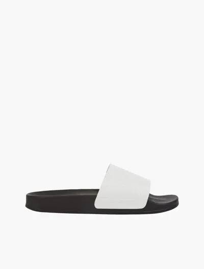 Frescobol Carioca Humberto Sliders In White & Black