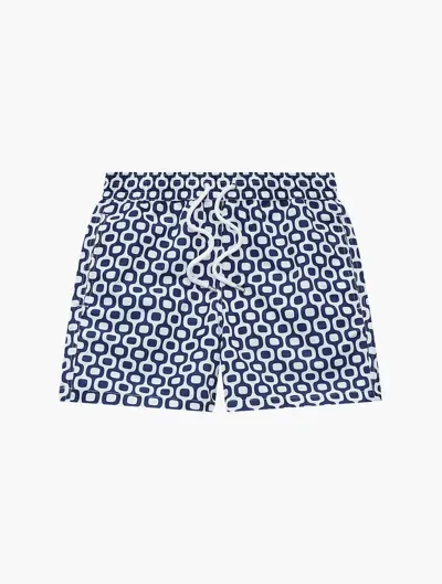 Frescobol Carioca Ipanema Sport Swim Shorts In Navy-blue