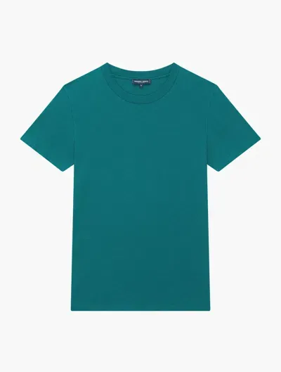 Frescobol Carioca Lucio T-shirt In Peacock Blue