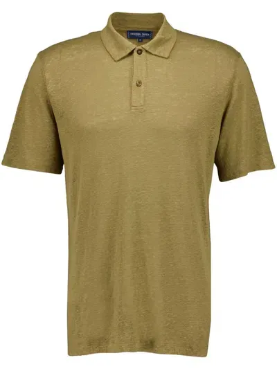 Frescobol Carioca Mello Polo Shirt In Green