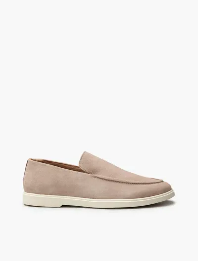 Frescobol Carioca Miguel Suede Loafers In Truffle