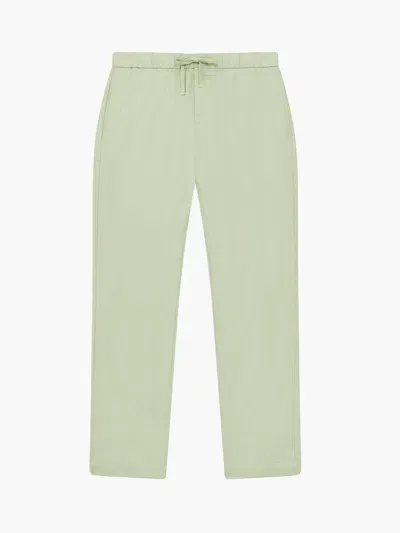 Frescobol Carioca Oscar Linen Trousers In Mineral